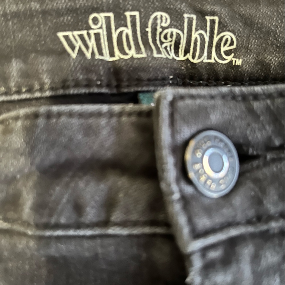Wild Fable Black Skinny Distressed Jeans - Picture 3 of 3